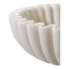 Skål i beige polyresin