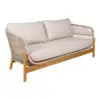 Loungesofa i akacie inkl. hynde
