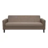 Milton Sovesofa, brun med sorte ben