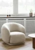Hawkes Loungestol i farven sand med drejefunktion