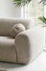 Clyde Loungesofa, Sten-grå venstrevendt og med 2 puder