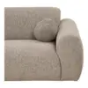 Clyde Loungesofa, Sten-grå venstrevendt og med 2 puder