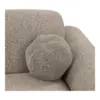 Clyde Loungesofa, Sten-grå venstrevendt og med 2 puder