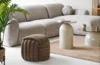 Napier Puf, Smart og brun i polyester
