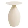 Calais hjørnebord, i farven off-white - 50 cm.