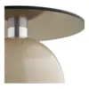 Ravello hjørnebord, Hærdet glas og metal