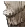 Mundblæst vase i brunt glas