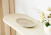 Larvik Konsol, granit/askefiner, natur/off white
