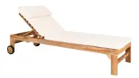 Andorra Teak Solvogn i teaktræ